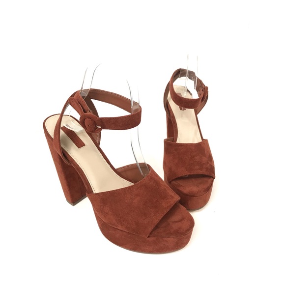 Forever 21 Shoes - Forever 21 Ankle Strap Platforms